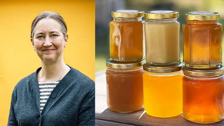 Malin Landqvist, kock och sommelier leder höstens honungsprovningar. Foto: Torbjörn Lagerwall, Anna Lind Lewin.