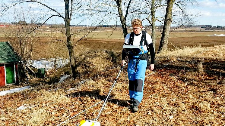 Stor vikingahall påträffad i Östergötland