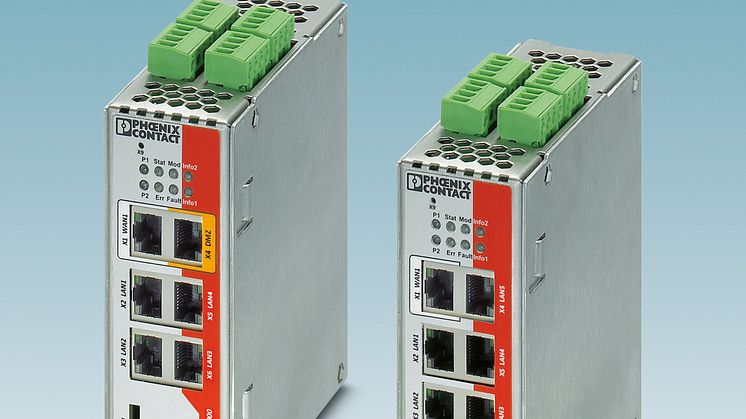 Security-ruter med integrert switch