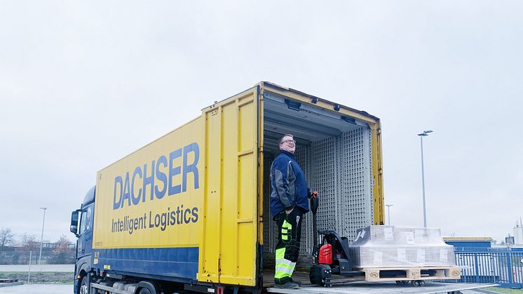 Dachser tester el-palleløftere på lastbiler