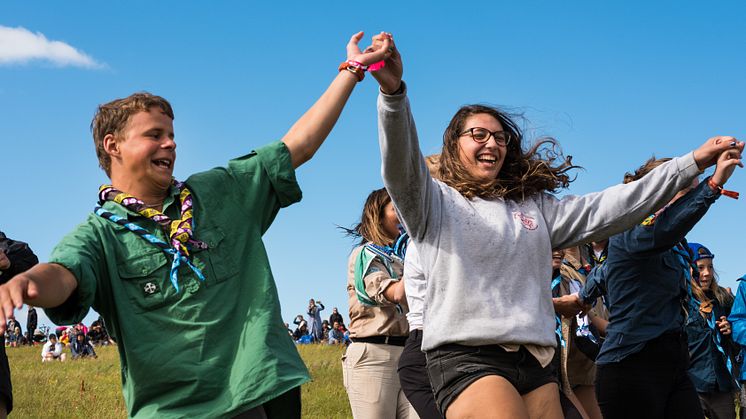 Unga på flykt från Ukraina bjuds in till Scouternas stora läger – Jamboree22