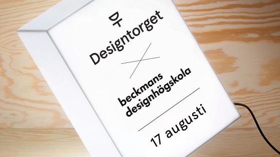 Designtorget x Beckmans Designhögskola 2020