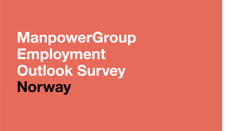 ManpowerGroups arbeidsmarkedsbarometer Q1 2019