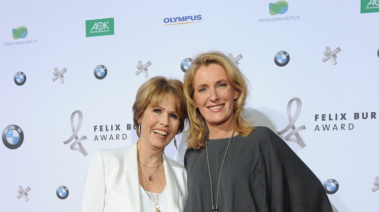 Christa Maar und Maria Furtwängler beim Felix Burda Award 2016