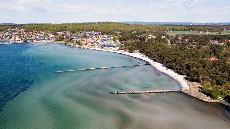 Vakre Hälleviks Camping i Blekinge er en av svenskenes favorittcampinger. Foto: Hälleviks Camping 