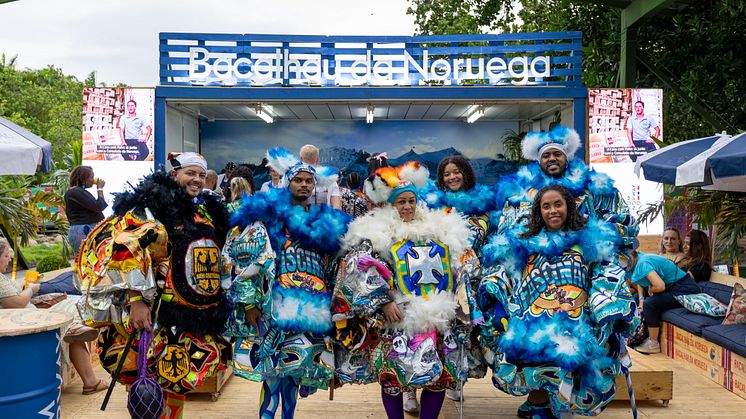 Klippfisk på karneval i Rio