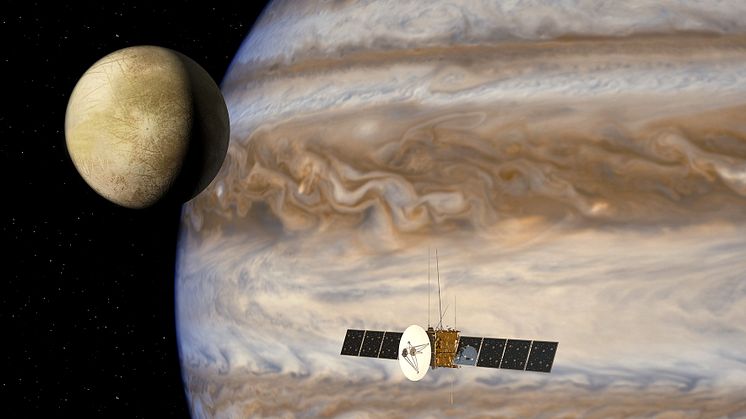 ESA väljer två svenska instrument för sin kommande rymdmission till Jupiter