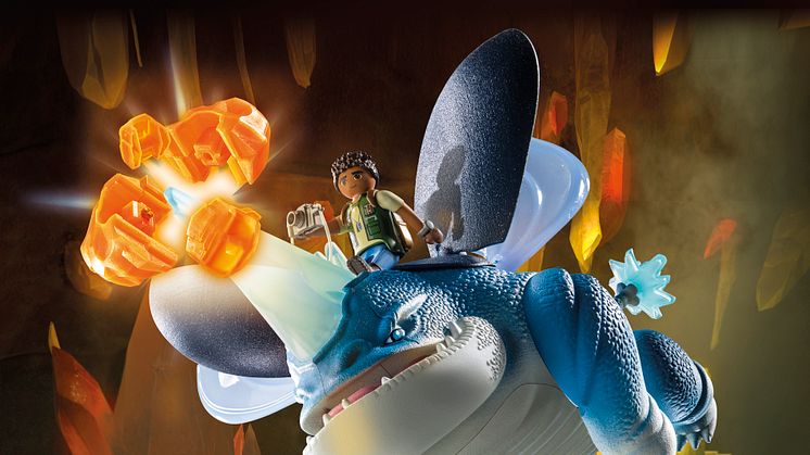 Dragons The Nine Realms - Plowhorn & D'Angelo (71082) von PLAYMOBIL