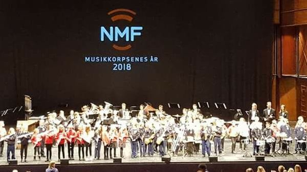 Bilde fra Trøndersk Mesterskap i musikkorpsenes år 2018