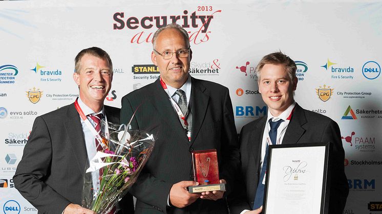 Blue Mobile Systems blev Årets Säkerhetsföretag