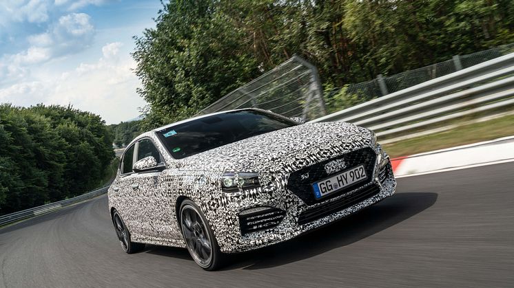 Hyundai förbereder lansering av nästa N-modell: Nya i30 Fastback N