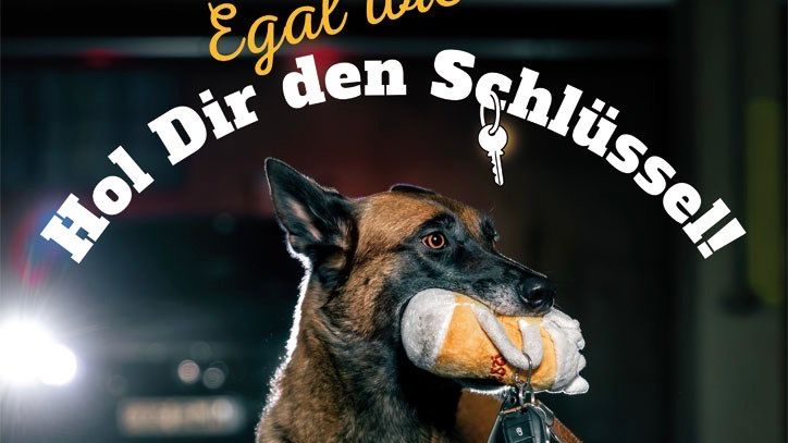 "Egal wie - Hol Dir den Schlüssel"!