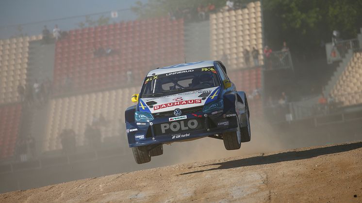 Nu satsar Kristoffersson och Volkswagen på medalj i rallycross-VM