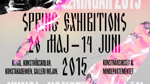 Kungl. Konsthögskolans Vårutställningar 2015