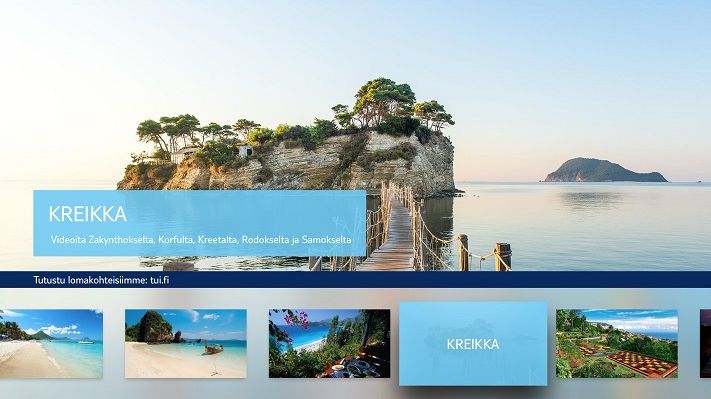 Nauti maailman kauneimmista rannoista kotisohvaltasi – ­­TUI lanseeraa sovelluksen Apple TV:lle