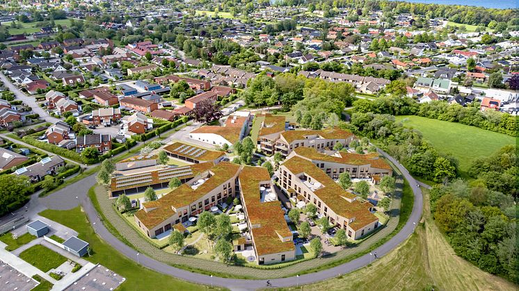 Pressinbjudan: Första spadtaget Riksbyggens Brf Laröds blomma, Helsingborg