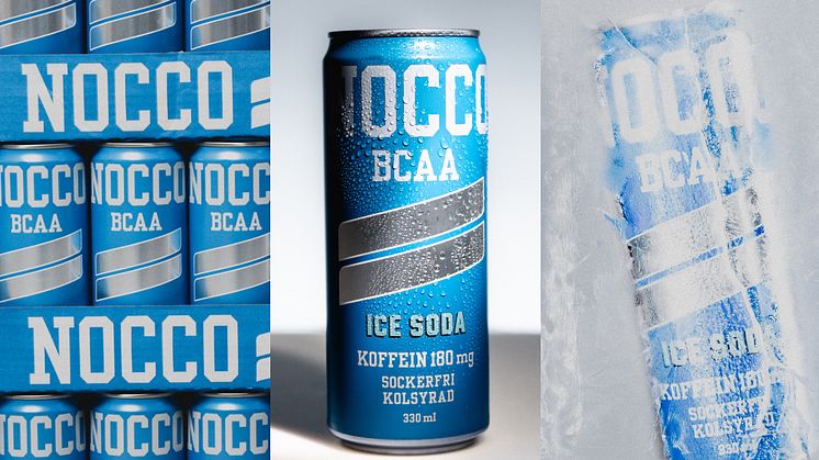 AN ICE-COLD COMEBACK FROM NOCCO: ICE SODA ÄR TILLBAKA