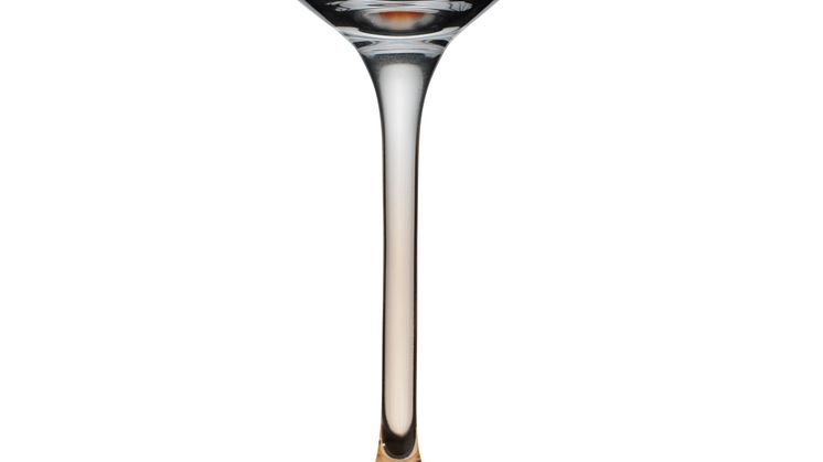 Rosefargede glass Odyssé Hadeland Glassverk