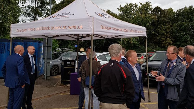 West Midlands Railway managers meet Chase Line passengers at Cannock