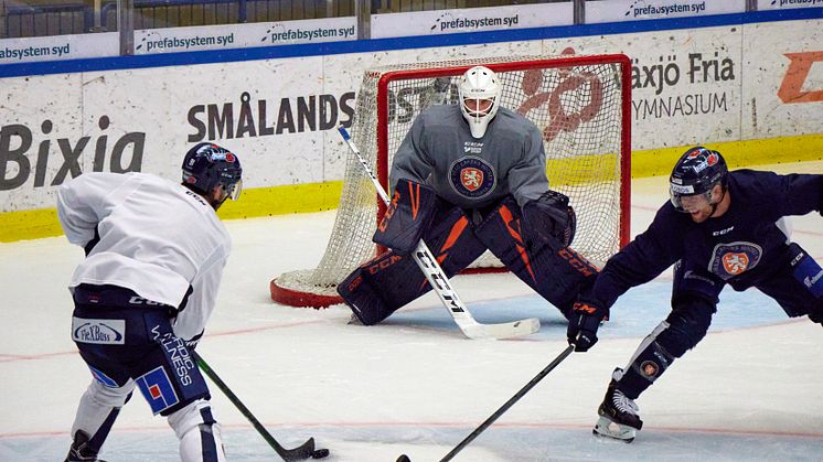 QTF fick besöka Växjö Lakers träning inför säsongsuppstarten