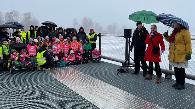 ​​Nu är Färjestadsbron öppnad och invigd​ 