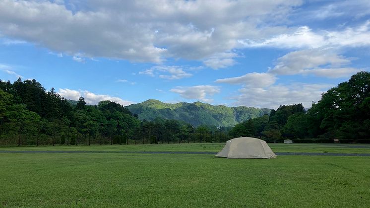 Nikko Takatoku Camping Station Opened May 1st in the Kinugawa area of Tochigi Prefecture