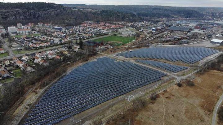 Göteborgs nya solcellspark i Utby heter Solinavium.