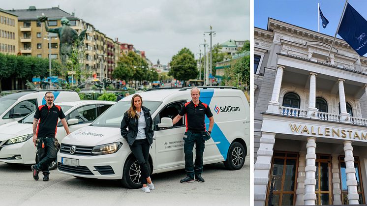 SafeTeam tecknar avtal med Wallenstam i Göteborg och Stockholm