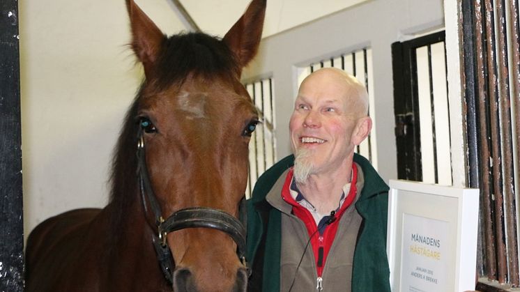 Månadens hästägare januari 2015 - Anders K Brekke och december 2014 Easy KB