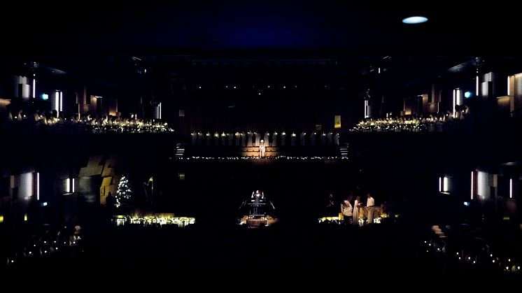 Luciatåget på Julstämningskonserten 2017