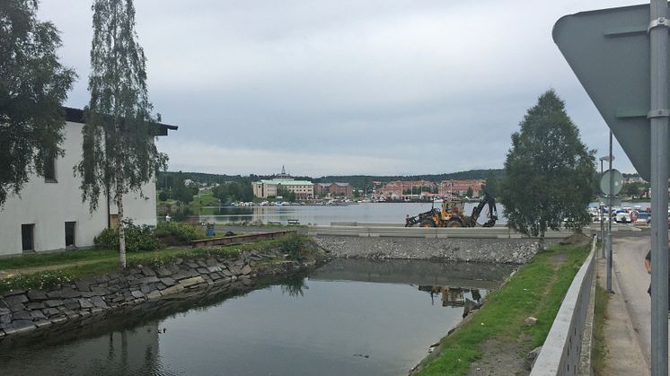 Trafikomläggning vid Västra kanalen tisdag 11 augusti