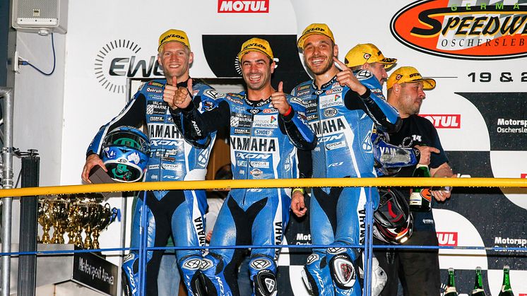 2連勝を達成したGMT94 Yamaha Official EWC Team。ランキングも2位に浮上