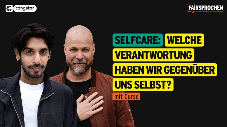 congstar FAIRsprochen – neue Podcast-Folge mit Rapper und Coach Curse  