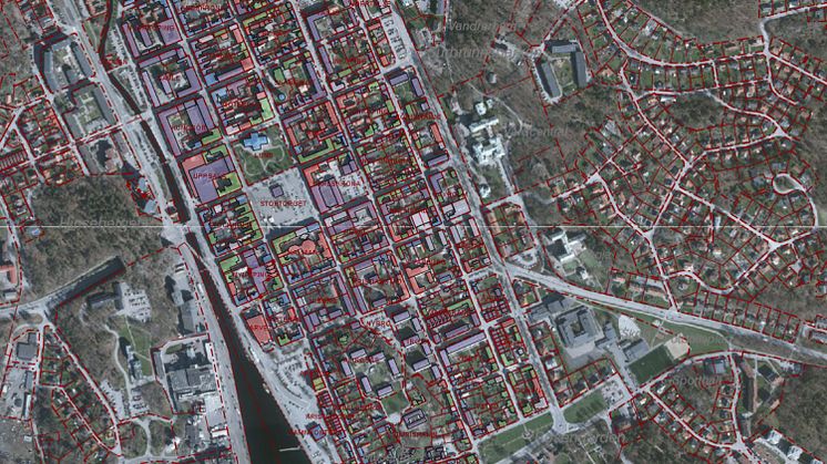 Ny karttjänst om Karlshamns unika rutnätstad 