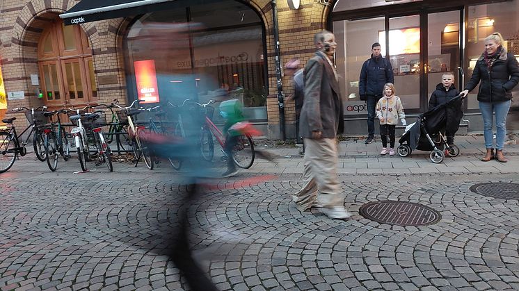 Zombies på gatorna var en vanlig syn under Run for Your Lives i Lund senast det begav sig.  