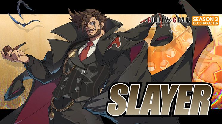 The laidback dandy vampire Slayer joins the Guilty Gear -Strive- roster