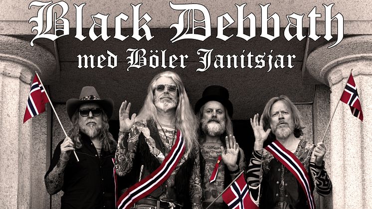Black Debbath "Krenkefri nasjonalsang" artwork