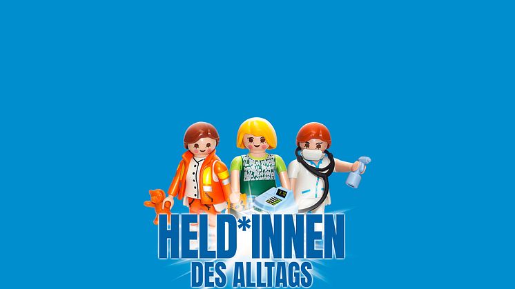 PLAYMOBIL dankt den Held*Innen des Alltags