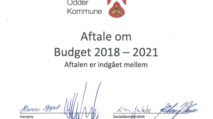 Budgetaftale 2018-2021
