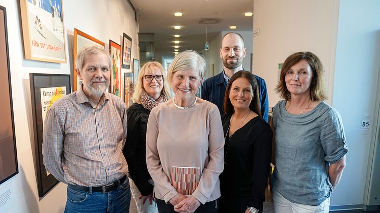 Under måndagens boksläpp på Malmö Högskola medverkade HKR-forskarna Ingemar Holgersson, Helena Sjunnesson, Barbro Bruce, Peter Berry, Linda Plantin Ewe och Catarina Wästerlid.