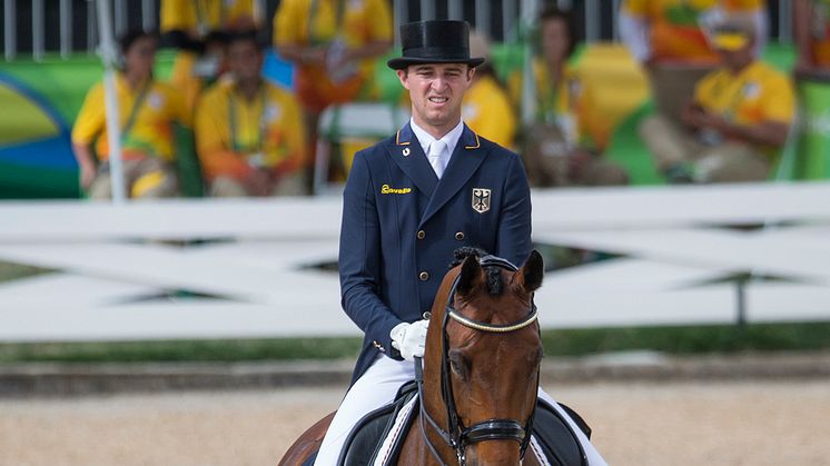 Sönke Rothenberger och Cosmo kommer till Sweden International Horse Show. Foto: Roland Thunholm