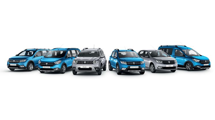Dacia modellprogram 2018