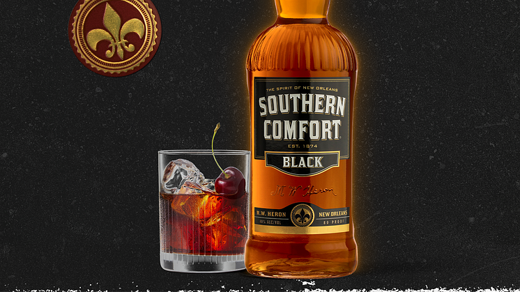 Sverigelansering av prisvinnande Southern Comfort Black