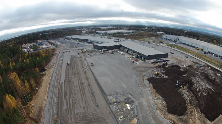 Stor logistisk kunskap bakom logistikbyggnad