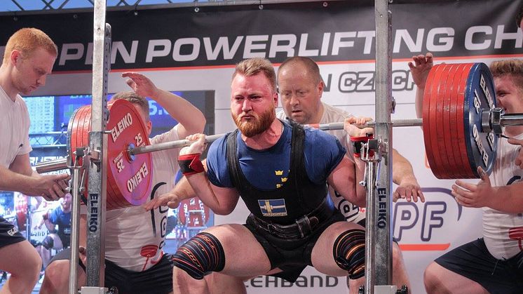 ​I dag den 5 november invigs VM i styrkelyft i Halmstad Arena. Foto: International Powerlifting Federation