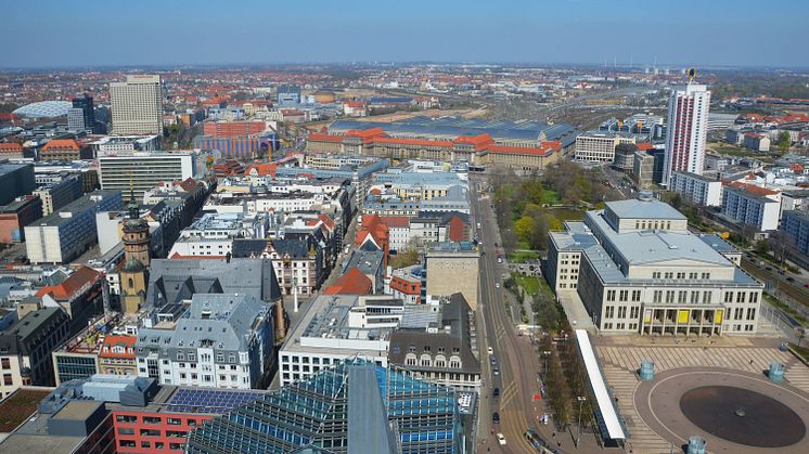 Blick auf Leipzig - Foto: Andreas Schmidt