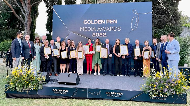 The travel magazine FREEDOMtravel nominated for "Golden Pen Media Awards" in Croatia
