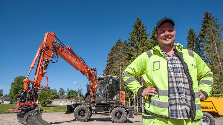 Dellengräv växer med Hitachi