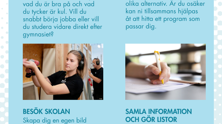 Tips för att göra ett medvetet val