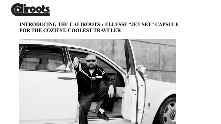 Introducing Caliroots x Ellesse "Jet Set"